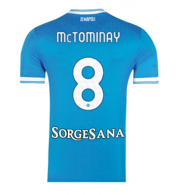 SSC Napoli Scott McTominay #8 Hjemmebanetrøje 2025-26 Kortærmet
